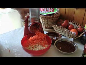 Somon cu legume la capac si mamaliga - Reteta de Florii