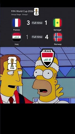 Group I 2026 World Cup | Iraq 1 4 Norway