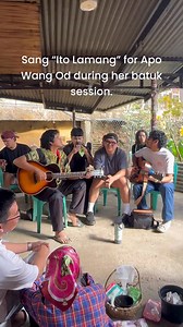 Sang “Ito Lamang” for Apo Wang Od during her batuk session. #fyp #itolamang | Project: Romeo