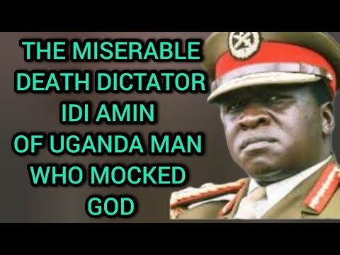 THE STORYBOOK: THE LAST DAYS OF DICTATOR IDI AMIN DADA AND HIS MISERABLE LIFE IN EXILE UNTIL DEATH!