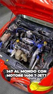 The only Alfa Romeo 147 in the world with a 1400 T-jet engine
