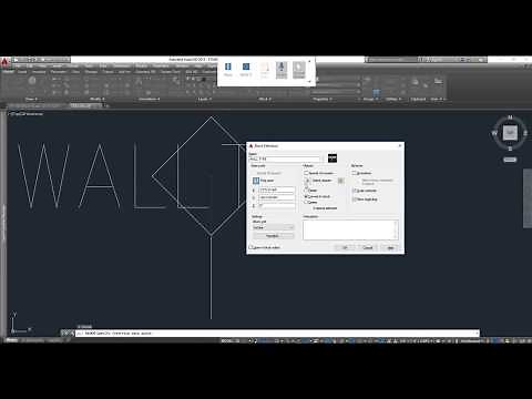 AUTOCAD- SMART WALL TYPE TAG