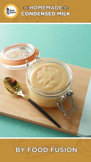 Homemade Condensed Milk Recipe by Food Fusion