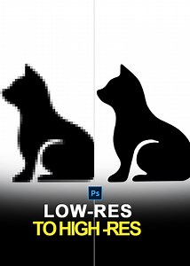 1.1M views · 7.6K reactions | Convert Low-Res Graphic to High-Res in Photoshop | Photoshop Shorts Tutorial #convertlowrestohighres #photoshop #adobe #graphicssolutiontricks | Graphics Solution Tricks | Facebook