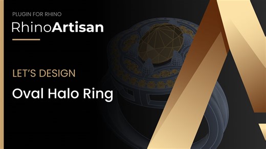 Oval Halo Ring | Tutorial