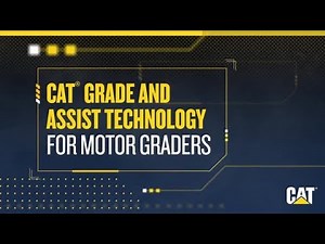 Cat Grade and Assist Technology for Motor Graders