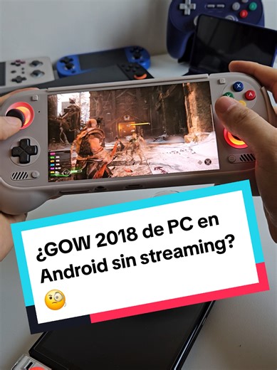 Ejecutando God of War 2018 en Android sin Streaming