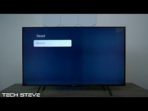 Factory Reset A Hisense U6H Television