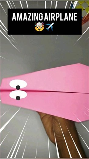 Amazing paper airplane tutorial ✈️🤯| amazing plane #shorts #diy #papercraft