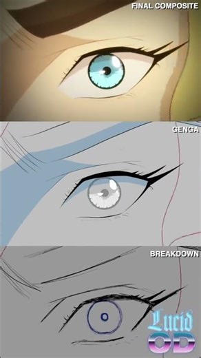 Blink or you’ll miss this dope animation 🤩✨ #makeinganime #animationaura #wipartwork