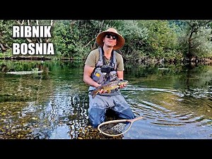 Fly fishing in Bosnia | Ribnik river | Nice brown trout on euro nymph