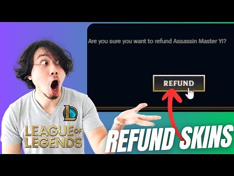 How to Refund Skins in League of Legends - Get Your RP Back! #lol