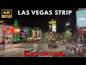 Amazing Las Vegas Strip Night Walking Tour | October 2025 | Las Vegas, Nevada [4K HDR]