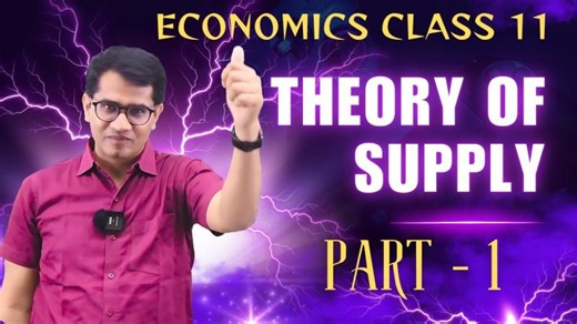 Theory of Supply Class 11 | Meaning of supply | Law of supply | Microeconomics | Part 1 | S.R. YADAV