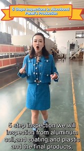 17 reactions | 5 Steps Inspections in Alucobond Panel's Production.If you want to know more about aluminum composite panels, please follow us！ | Alucoworld Aluminum Composite Panel | Facebook