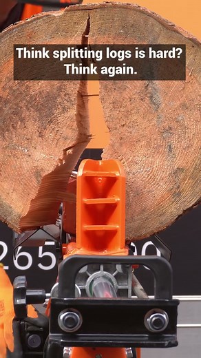 This Log Splitter Splits Wood in BOTH Directions?! #forestmaster #logsplitter #firewood
