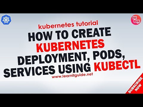 How to Create Kubernetes Deployment & Service Using Kubectl Command - Kubernetes Tutorial Part 3