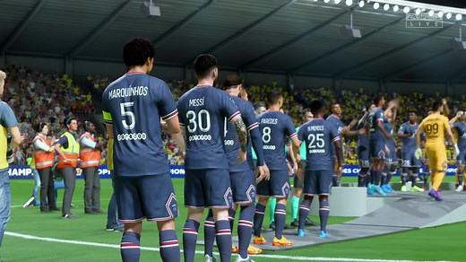 104K views · 16K reactions | FIFA 22 - Remake of Paris Saint-Germain vs. Nantes Trophée des Champions Final Win on PS5 #FIFA22 #PSG | MJ7 | Facebook