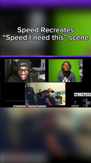 Speed recreates the speed I need this meme on discord #viral #fyp #funny #meme #ishowspeed