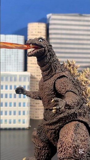 Sh monsterarts Godzilla 1954 stop motion review
