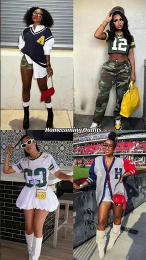 College Homecoming Outfit Inspo | Fall Campus Style 🍂✨ #HomecomingOutfit #CollegeFashion #OOTD