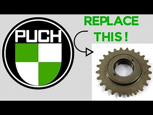 Change a Puch Maxi freewheel and chain | Puch Maxi DIY