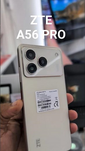 ZTE A56 PRO 128 GB #review #smartphone #tecnologia #tecnologia #unboxing #automobile #sony