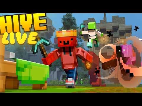 🔴HIVE LIVE! | Playing Bed Wars and Other Fun Games??? Playing With Viewers/CS🔴SO CLOSE TO 900!!!