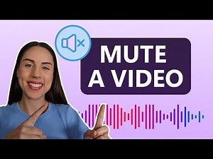 How to mute a video online