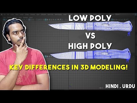 High Poly vs Low Poly: Master the Key Differences in 3D Modeling!