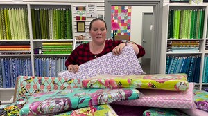 21 reactions | New Tula Pink fabric has arrived at the Everett store. Here is Kayleigh to show you some of the beautiful new designs that just arrived. Stop by the Everett store to pick up some of this gorgeous fabric today! | Quality Sewing & Vacuum | Facebook