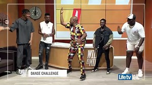 280K views · 7K reactions | #DanseChallenge : WAM a créé encore ohhhh  Voici le #Framponner ft Safarel Obiang. La danse de la machette qui vous permet de couper tout ce qui est négatif dans votre vie. WAM du lundi au vendredi 11h45 Life TV N.B: LES RAGEUX QUI ATTENDENT POUR DIRE QU’ON A VOLÉ LEUR CONCEPT LÀ CALMEZ VOUS HEIN. ÇA LÀ C’EST POUR S’AMUSER. ON CONNAÎT VOTRE CHANSON DÉJÀ ! | Willy Dumbo | Facebook