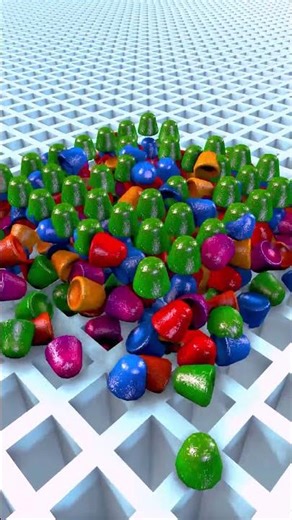 Colorful Marmalade Form Falling 148 😱♾️#roblox #3danimation