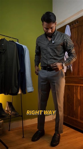 Check Shirt Styling That Actually Looks Classy 🔥