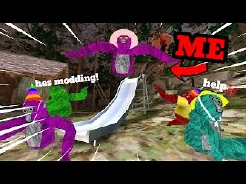 MOD TROLLING IN PUBS ON GORILLA TAG...(Funny Moments😂)