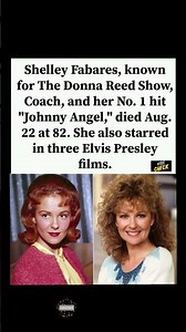 🌟 Shelley Fabares, Star of 'Coach' and 'The Donna Reed Show,' Dies at 82