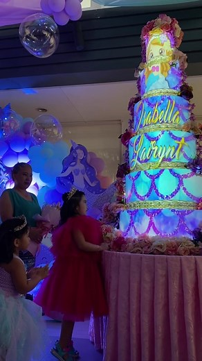 Isabella Lairynt Cabangon's 7th Birthday Cake Mapping Highlights