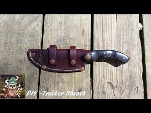 Leathercraft Tracker Sheath