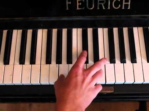 Lady Gaga Edge of Glory Acoustic Piano Chords Tutorial
