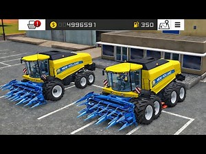FS 18 Harvesting With New Holland Technology : Farming Simulator 18 Multiplayer - Timelapse #fs18