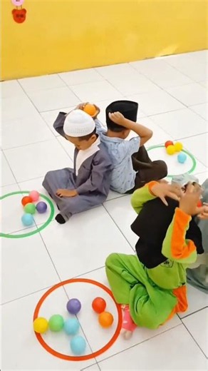 Group ball transfer game #games #ball #fyp