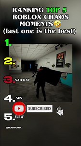 Roblox Chaos Moments | RushRank #roblox #games #funny #shorts #usa #compilation