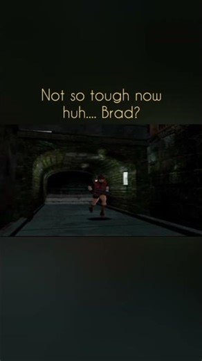 As a Zombie, Brad is strong #residentevil2claire #ps1