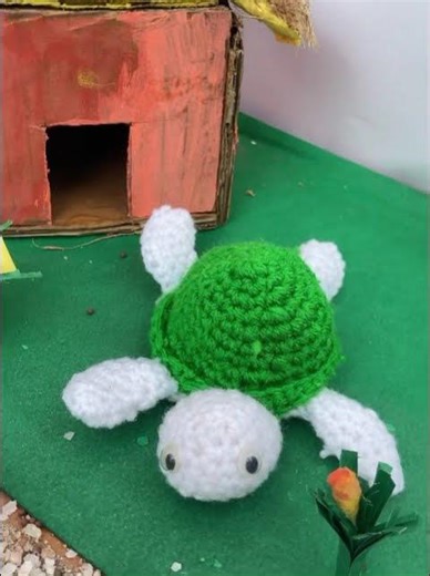 Crochet turtle#stitch