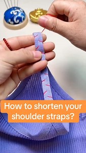 Home Inspiration Hacks | Quick sewing hacks to fix your shoulder straps & tighten your pants waist simple hand sewing tips to save your clothes! 🪡✂️ Follow... | Instagram