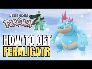 Pokémon Legends Z-A – How To Get Feraligatr (Totodile Evolution Guide)