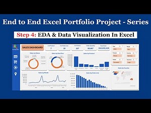 Interactive Excel Dashboard - Excel Portfolio Project Series