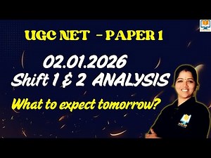 UGC NET Exam Analysis-2nd Jan 2026|Most Expected Questions of UGC NET Paper 1 for Upcoming Shifts