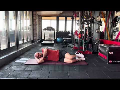 Side Lying Shoulder Internal Rotation Mobilization