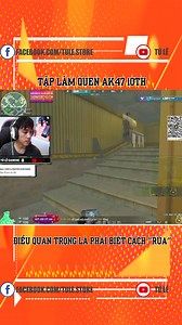 Khi Tú Lele b.ắ.n Ak47 10th - Kỹ năng chỉ là một phần - " Rùa mới là chính " 😌 | Tú Lê Gaming Gear